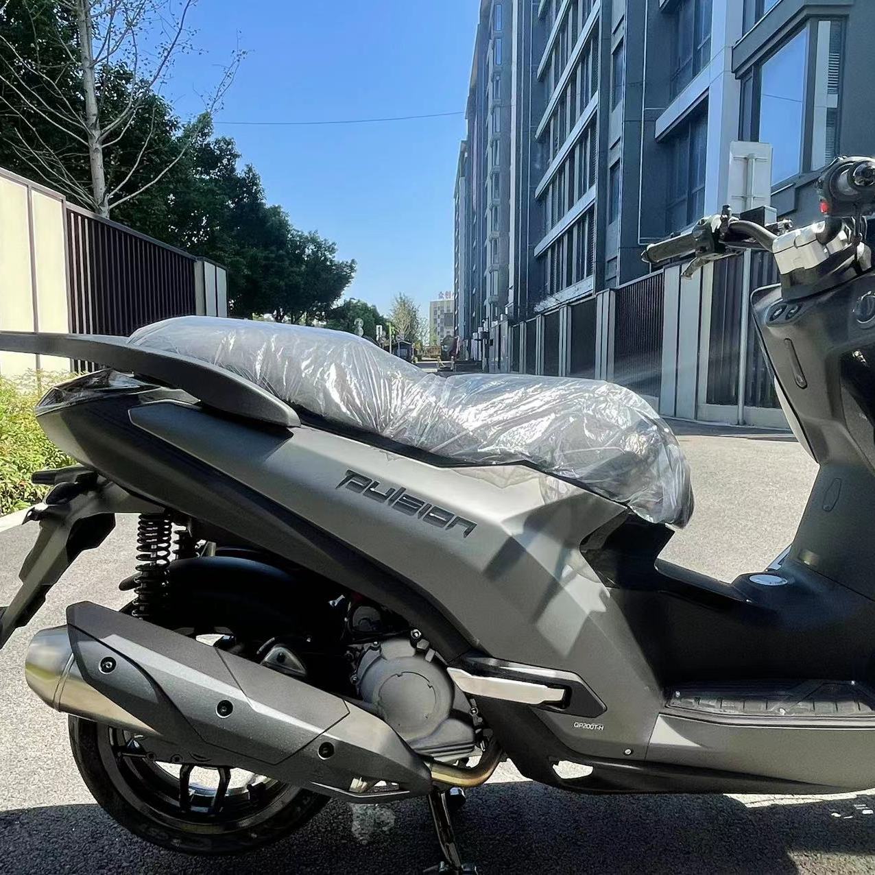 适用于标致pulsion211踏板摩托车后靠背后货架尾箱架改装支架