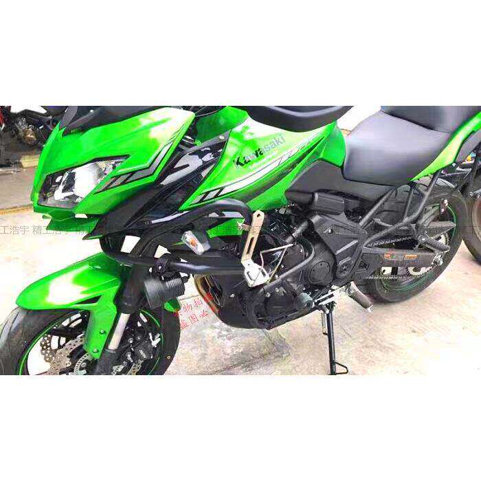 适用于15-21年川崎异兽KLE650护杠VERSYS650保险杠发动机防摔杠
