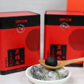 2罐 田然见康产品张院长推荐 黑精丸300克 盒芝麻黄精丸九蒸九晒