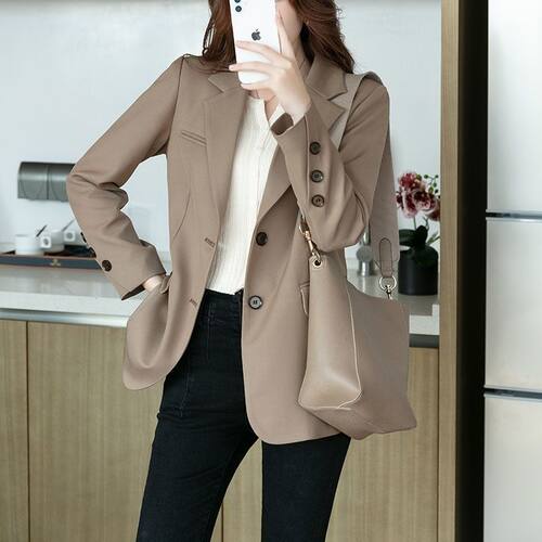 西装女士2025women bandage fashion blazer jackets suits coats