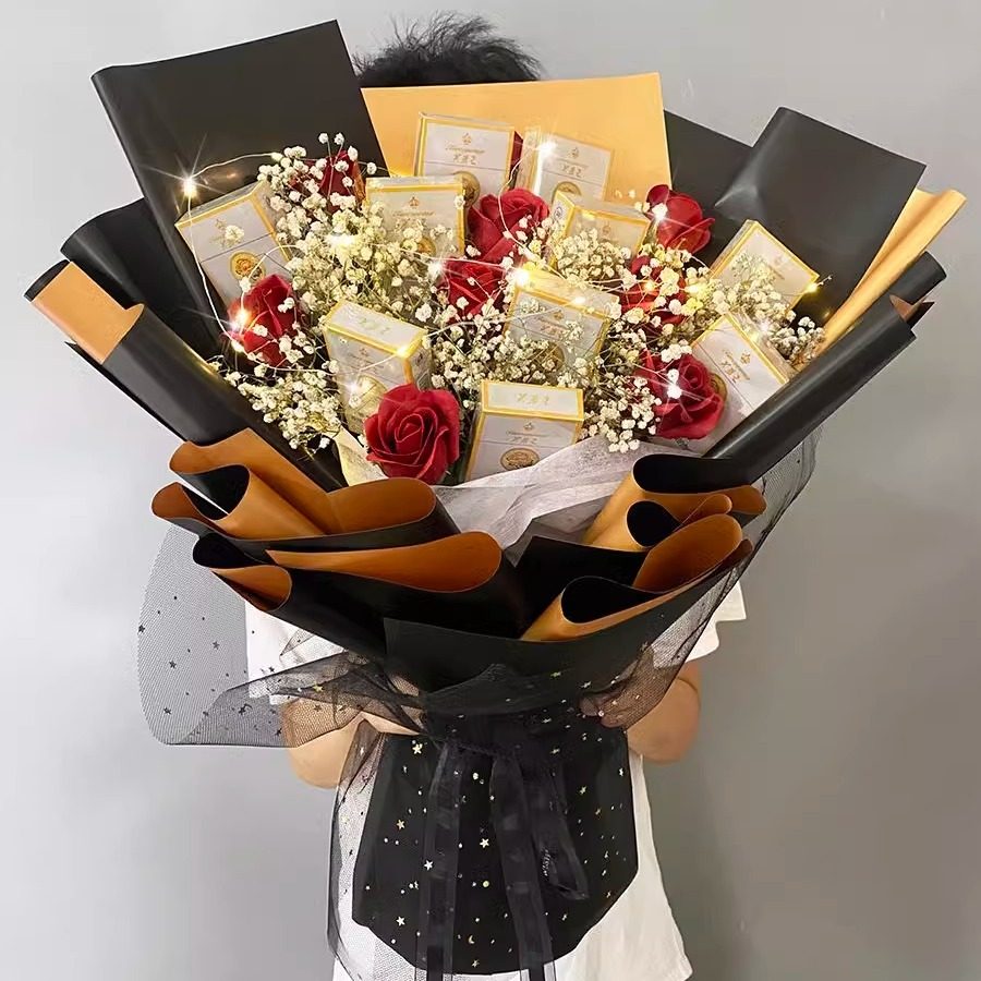 香烟花束diy创意材料包礼盒实用创意男士男朋友老爸老公生日礼物,鲜花速递/花卉仿真/绿植园艺,花艺包装纸,淘宝优惠券,粉丝福利购,淘宝优惠卷