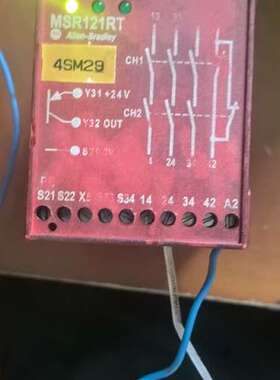 罗克韦尔安全继电器MSR121RT，