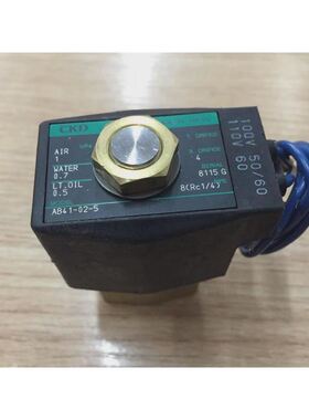 CKD AB41-02-5 110VAC 0-1MPA电磁阀