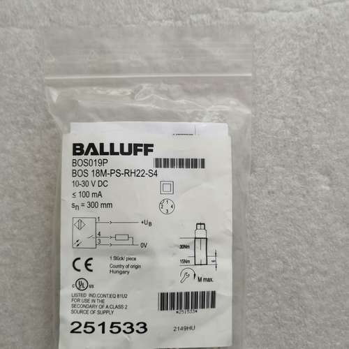 BALLUFF巴鲁夫 BOS019P BOS 18M