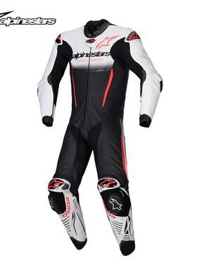 a星赛道连体皮衣GP-R7专业比赛服防摔摩托车服机车服摩托装备男