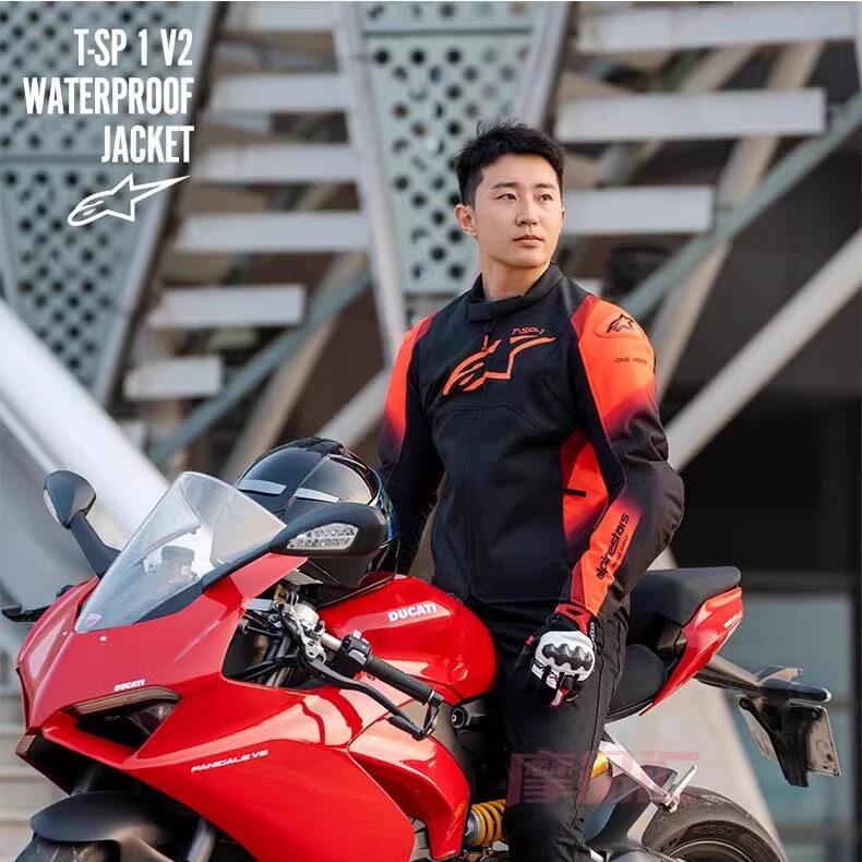 A星秋冬季摩托车骑行服T-SP1 V2防水保暖服机车服防摔摩托装备男
