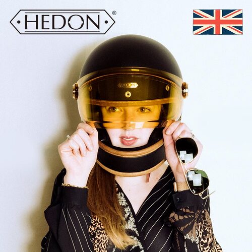英国HEDON黑豆复古碳纤维头盔