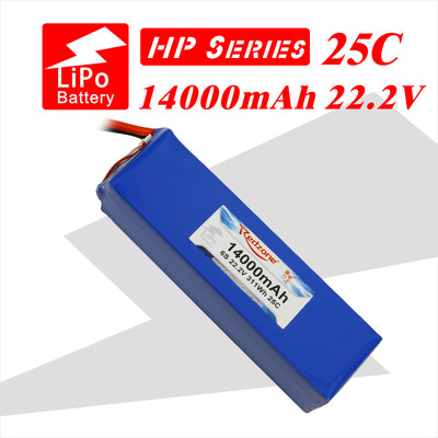 Redzone lipo 25C 14000mAh 22.2V/6S 富力锂电池 植保机电池