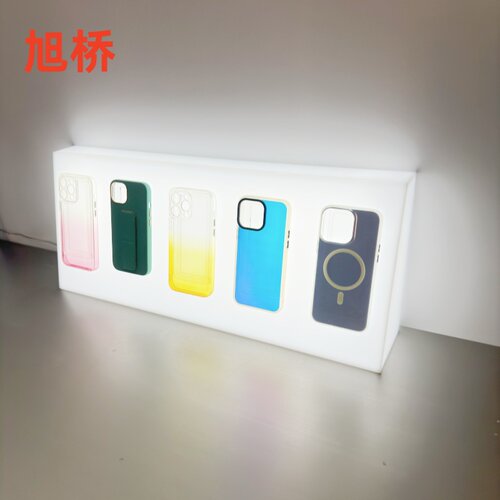 LED灯手机壳展示架台面活动架