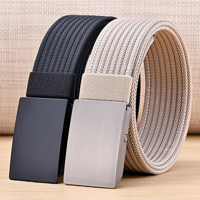 盛德龙男士自动扣休闲百搭皮带