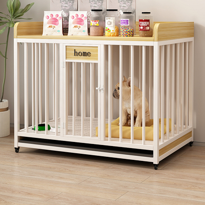 狗笼子宠物室内大中小型犬带厕所