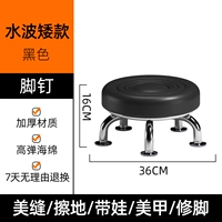 Модель ногтей черной воды