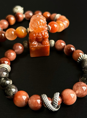 「ORIGINAL时意」初九水晶·酒红兔毛 天眼极光23