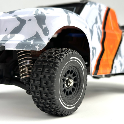 新款海博星全比例高速遥控无刷小短卡3100A升级件op后刀臂 轮胎