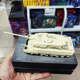 新品1/64麦思迪豹2A6北约三色迷彩军绿主战tanke合金模型静态摆件