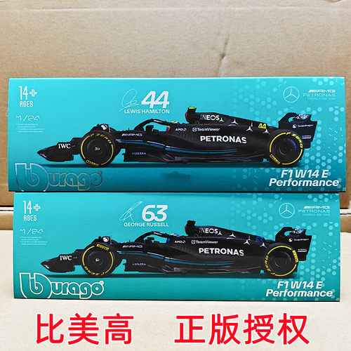 比美高124奔驰W15方程式F1赛车