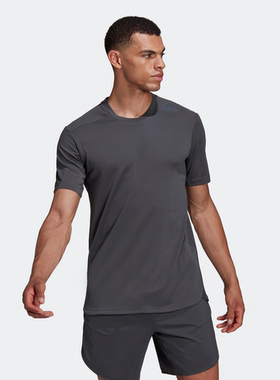 Adidas/阿迪达斯 男装透气HIIT速干短袖T恤 HC4248 HB6533