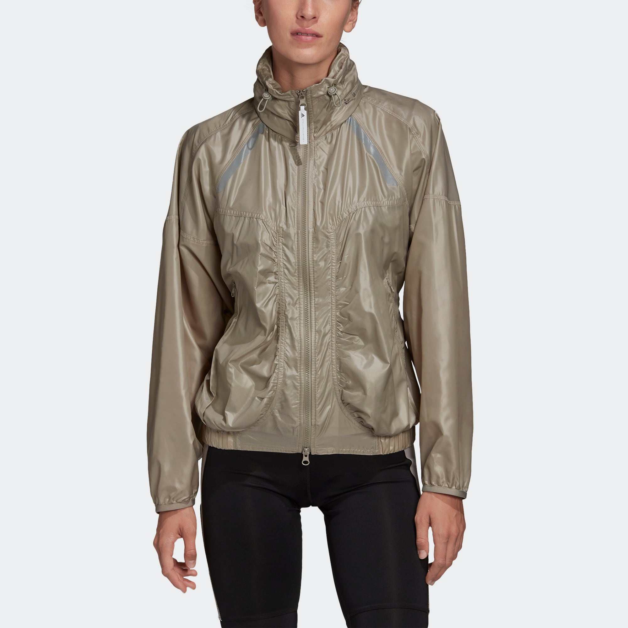 Adidas/阿迪达斯 女子 Stella McCartney运动宽松夹克外套 FK9687