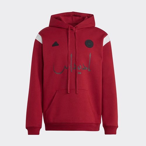 Adidas/阿迪达斯 女子32 TEAMS情侣款运动宽松连帽卫衣 HS5908