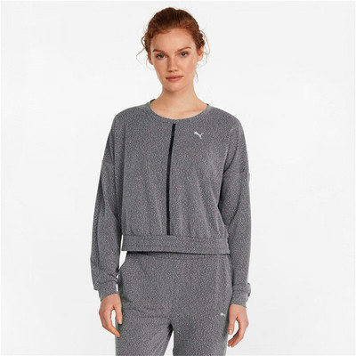 PUMA彪马 女子长袖运动圆领卫衣 STARDUST KNIT 521370