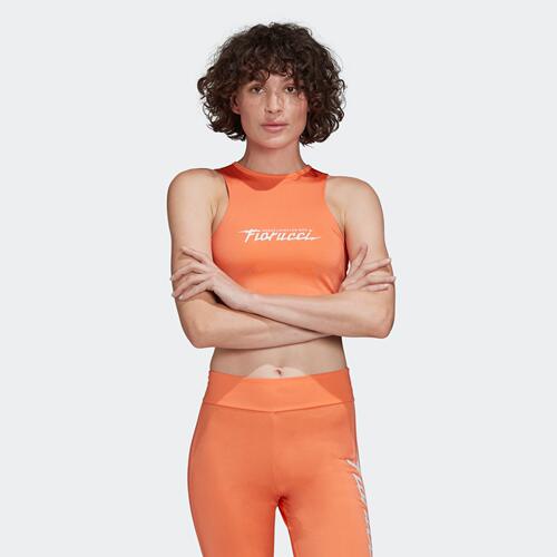 Adidas/阿迪达斯 女子三叶草 FIORUCCI CROP 联名运动背心 FL4138
