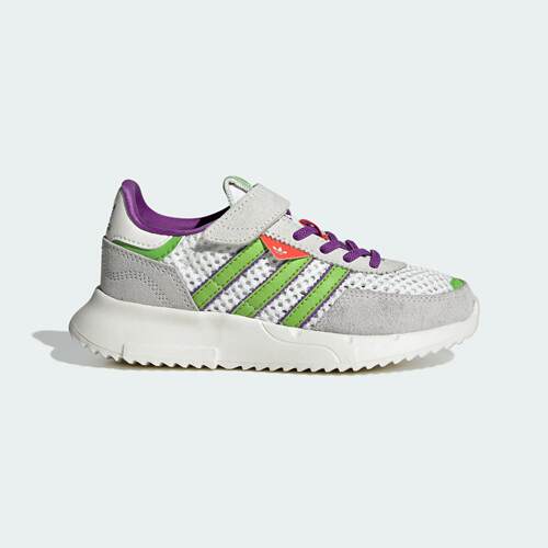 Adidas/阿迪达斯 儿童三叶草 SHOES 经典魔术贴运动鞋 JR7997