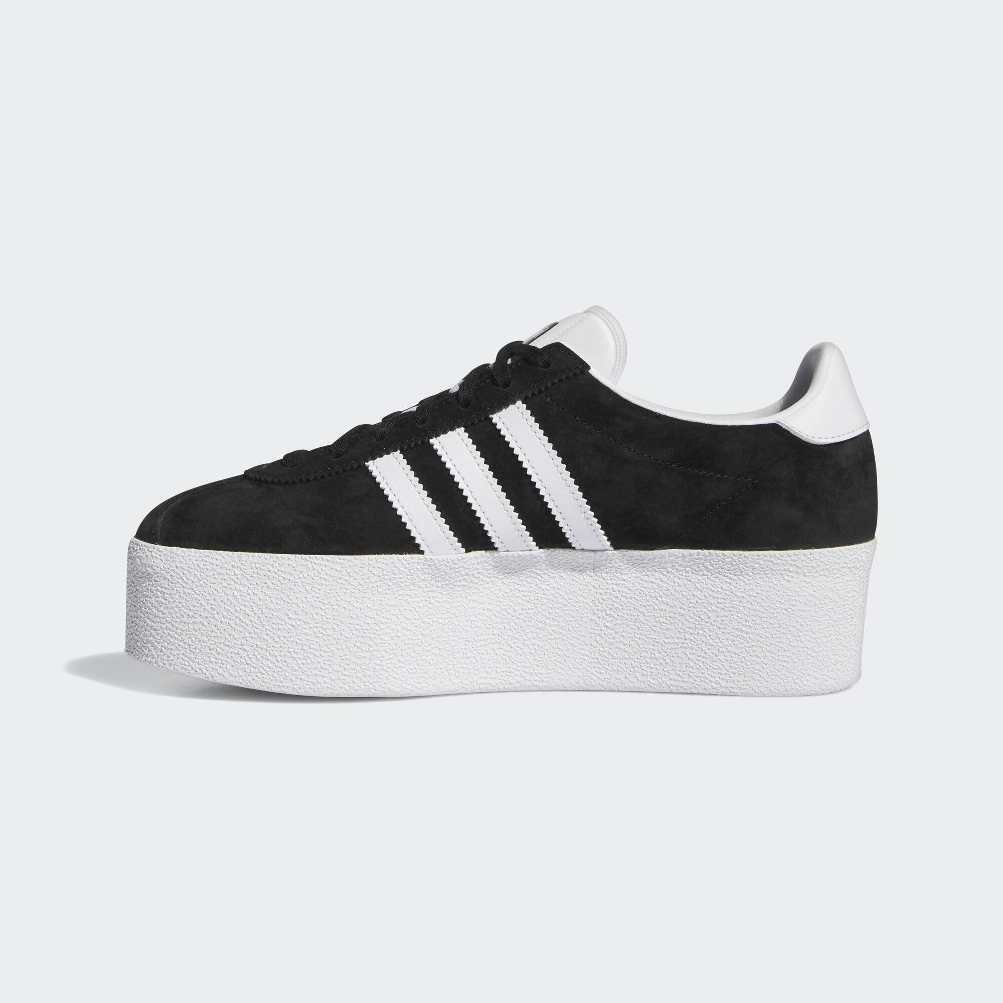 Adidas/阿迪达斯 女子三叶草经典厚底运动板鞋 IH1290 - 实物图