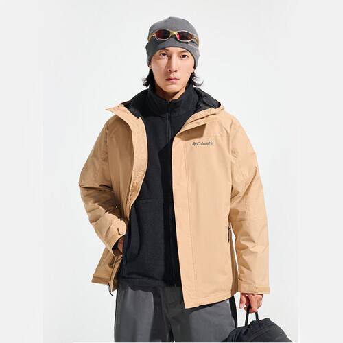 Columbia/哥伦比亚 男女三合一抓绒内胆户外徒步外套 WE3321-262
