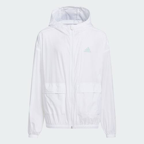 Adidas/阿迪达斯 儿童抗风运动休闲连帽夹克外套 IT1761
