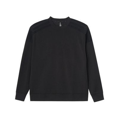 Adidas/阿迪达斯 男子简约高尔夫运动休闲圆领卫衣 JF4875