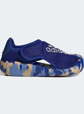 Adidas/阿迪达斯 儿童魔术贴运动休闲凉鞋「小浮艇」H06435