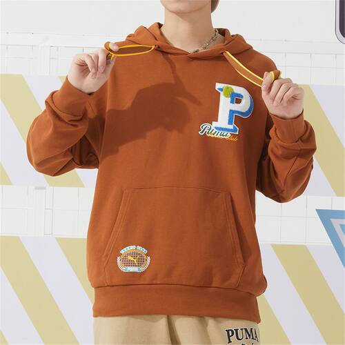 PUMA/彪马 男女简约时尚连帽毛圈保暖运动休闲卫衣 62580181