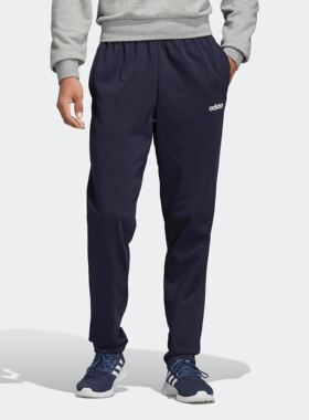 Adidas/阿迪达斯 男子 PANTS 锥形束脚运动休闲长裤 DU0377