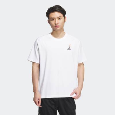 Adidas/阿迪达斯 男子艺术巨匠联名之齐白石系列短袖T恤 JF0791