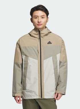 Adidas/阿迪达斯 男子 JACKET 运动休闲连帽夹克外套 JE8578