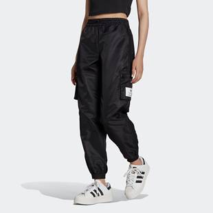 Adidas/阿迪达斯 女子三叶草NYLON PANTS 运动休闲长裤 HL9067