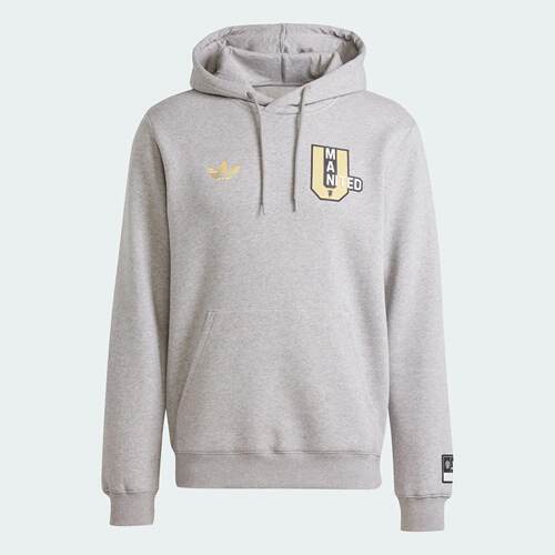 Adidas/阿迪达斯 男子 MANCHESTER UNITED 连帽卫衣套头衫 JF0368