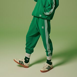 Adidas/阿迪达斯 男女三叶草田径经典复古运动裤 IT4481