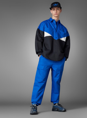 Adidas/阿迪达斯 男女VERSION ESSENTIALS工装束脚运动裤 HM6499