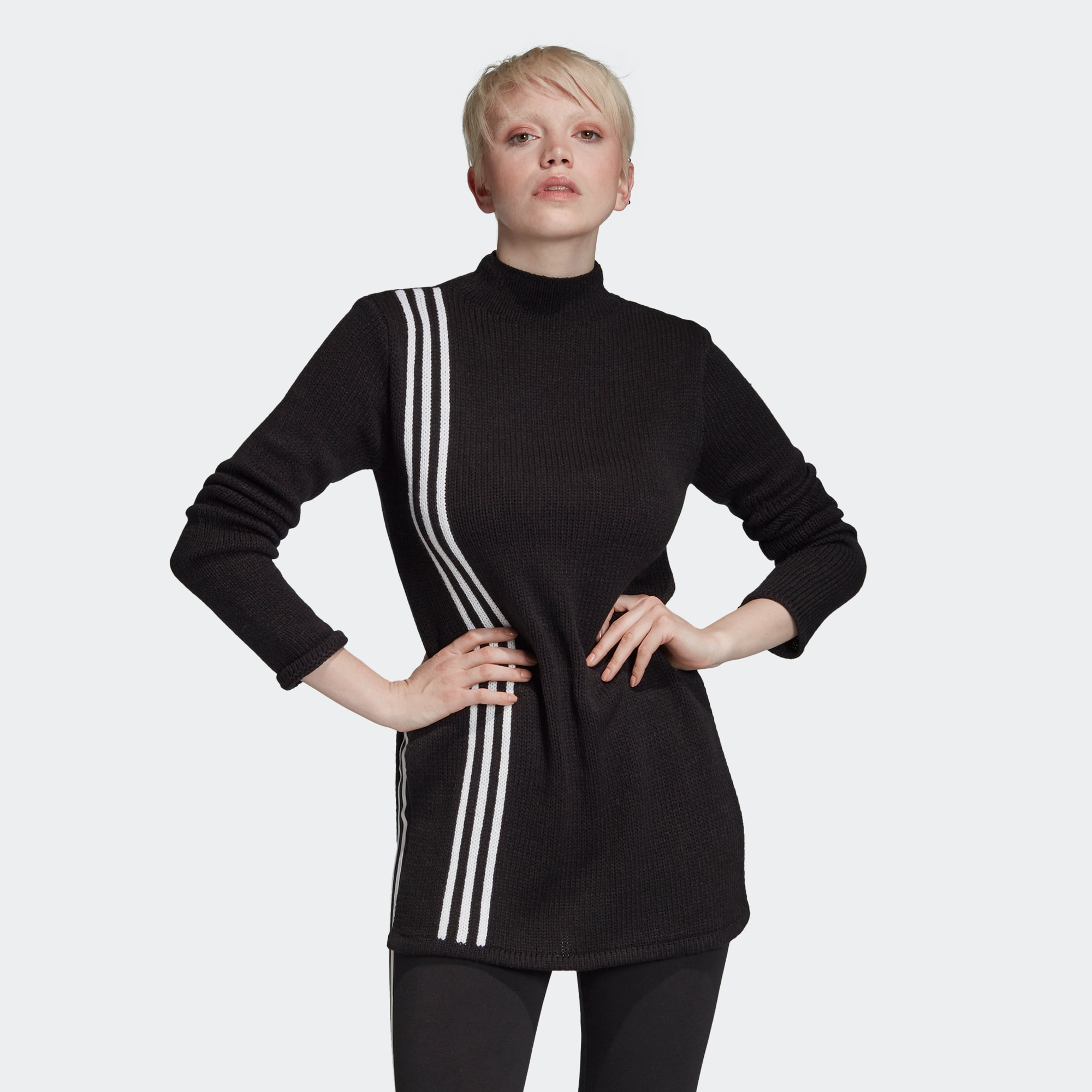 Adidas/阿迪达斯 女子三叶草 Sweater 运动休闲卫衣 FN2794