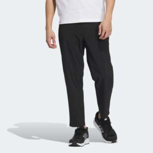 Adidas/阿迪达斯 男子修身束脚锥形运动休闲九分裤 JD5229