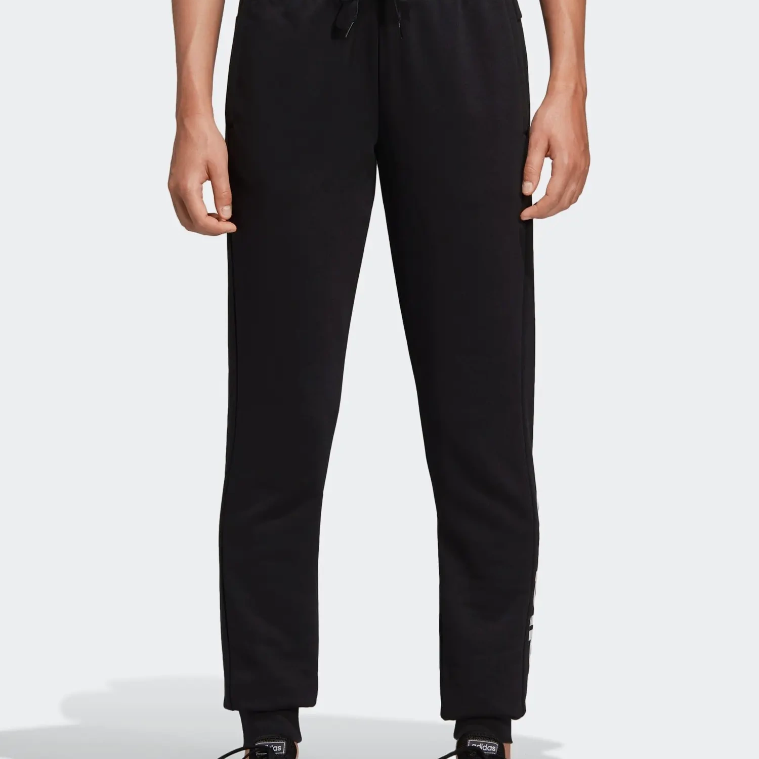 Adidas阿迪达斯 女子ESSENTIALS LINEAR束脚运动休闲裤 DP2398