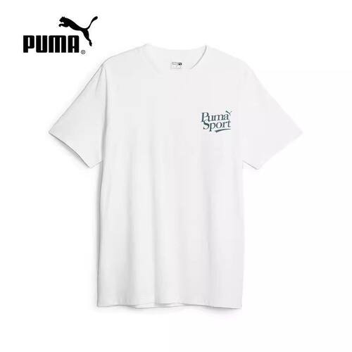 PUMA/彪马 男子圆领运动休闲短袖T恤 62471402