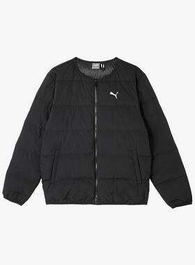 PUMA/彪马 男子保暖低领短款休闲羽绒服 68609201