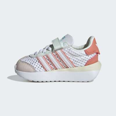 Adidas/阿迪达斯 儿童三叶草经典魔术贴运动学步鞋 JH6368