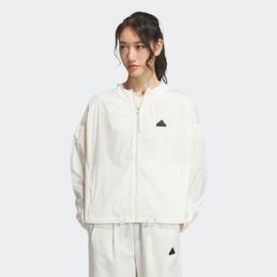 Adidas/阿迪达斯 女子 WIND 运动休闲连帽夹克外套 IM8837