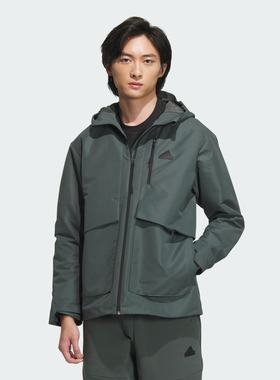 Adidas/阿迪达斯 男子 JACKET 运动休闲连帽夹克外套 IT3952