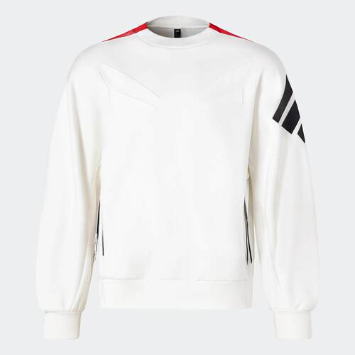 Adidas/阿迪达斯 男子运动休闲宽松长袖圆领卫衣套头衫 JN3466