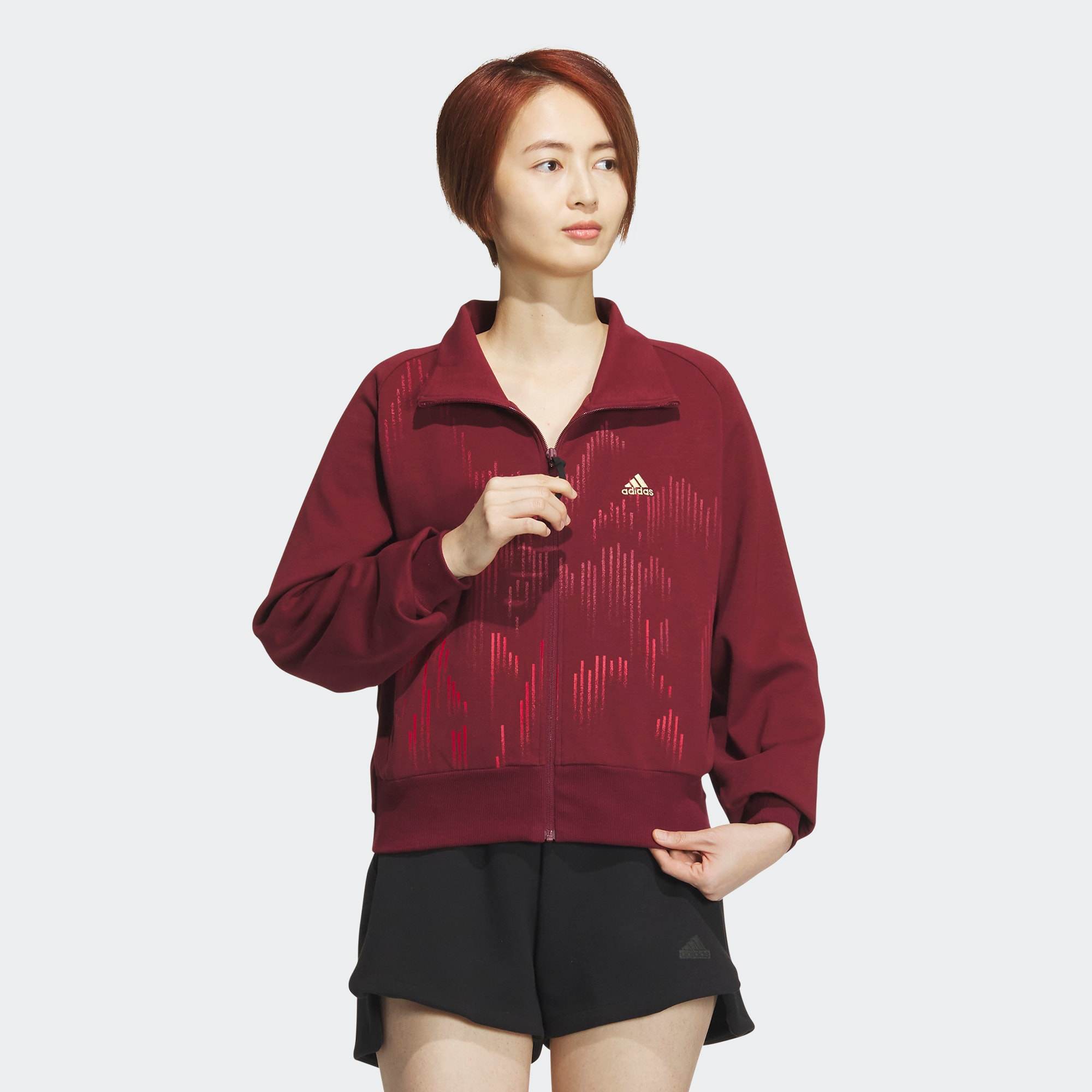 Adidas/阿迪达斯 女子艺术巨匠联名之李可染系列夹克外套 JF0790