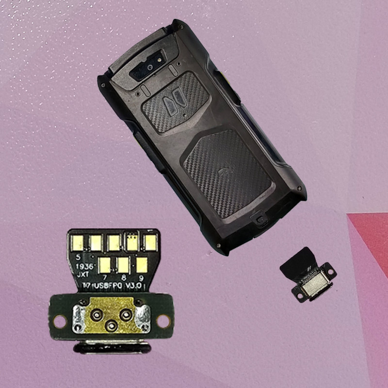 展中飞NeolixT7充电接口尾插排线